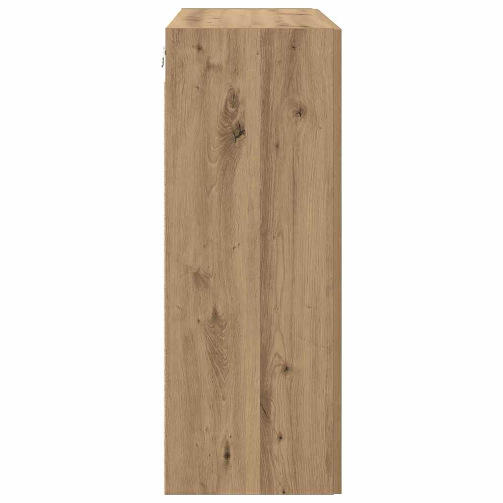Armoires Murailles 2 pcs chêne artisanal 69,5 x 34 x 90 cm - XIOS
