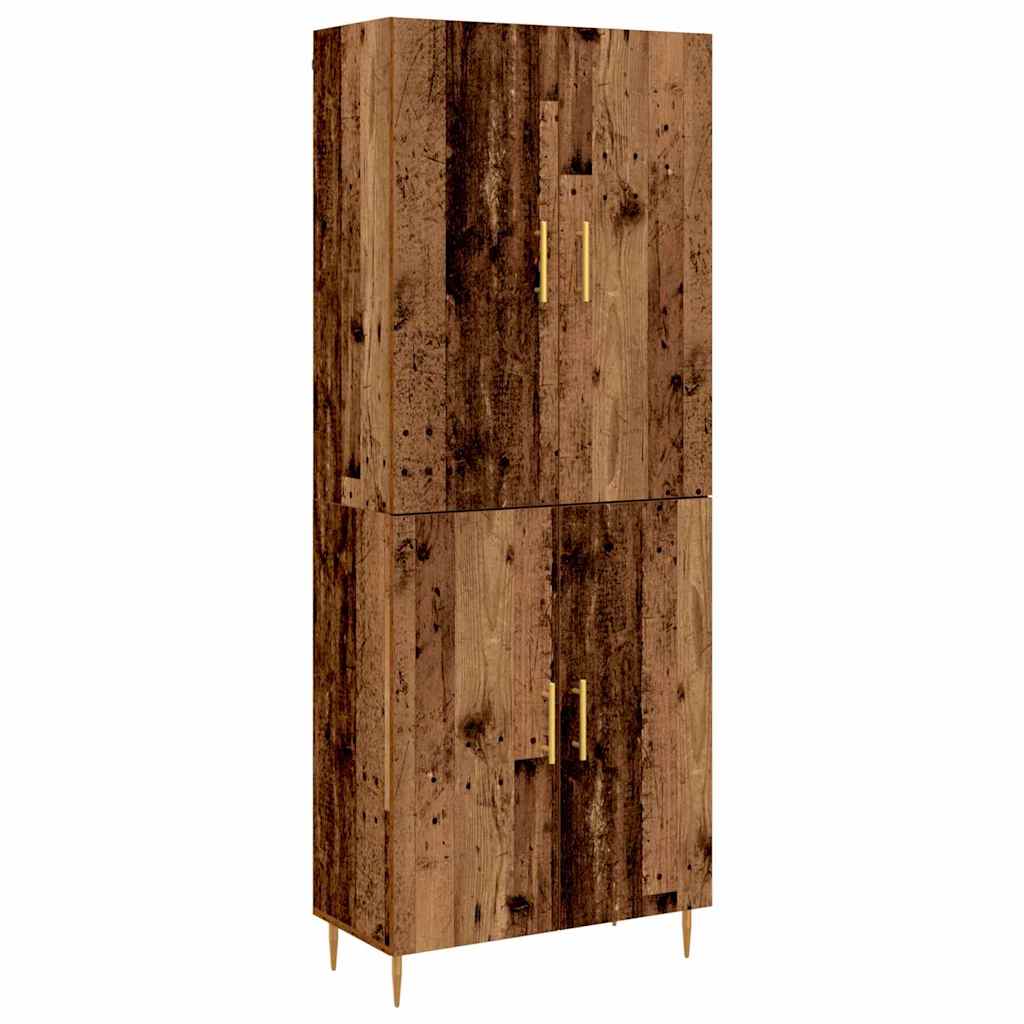 Haut Armoire Bois ancien 69,5 x 34 x 180 cm Bois d'ingénierie - XIOS