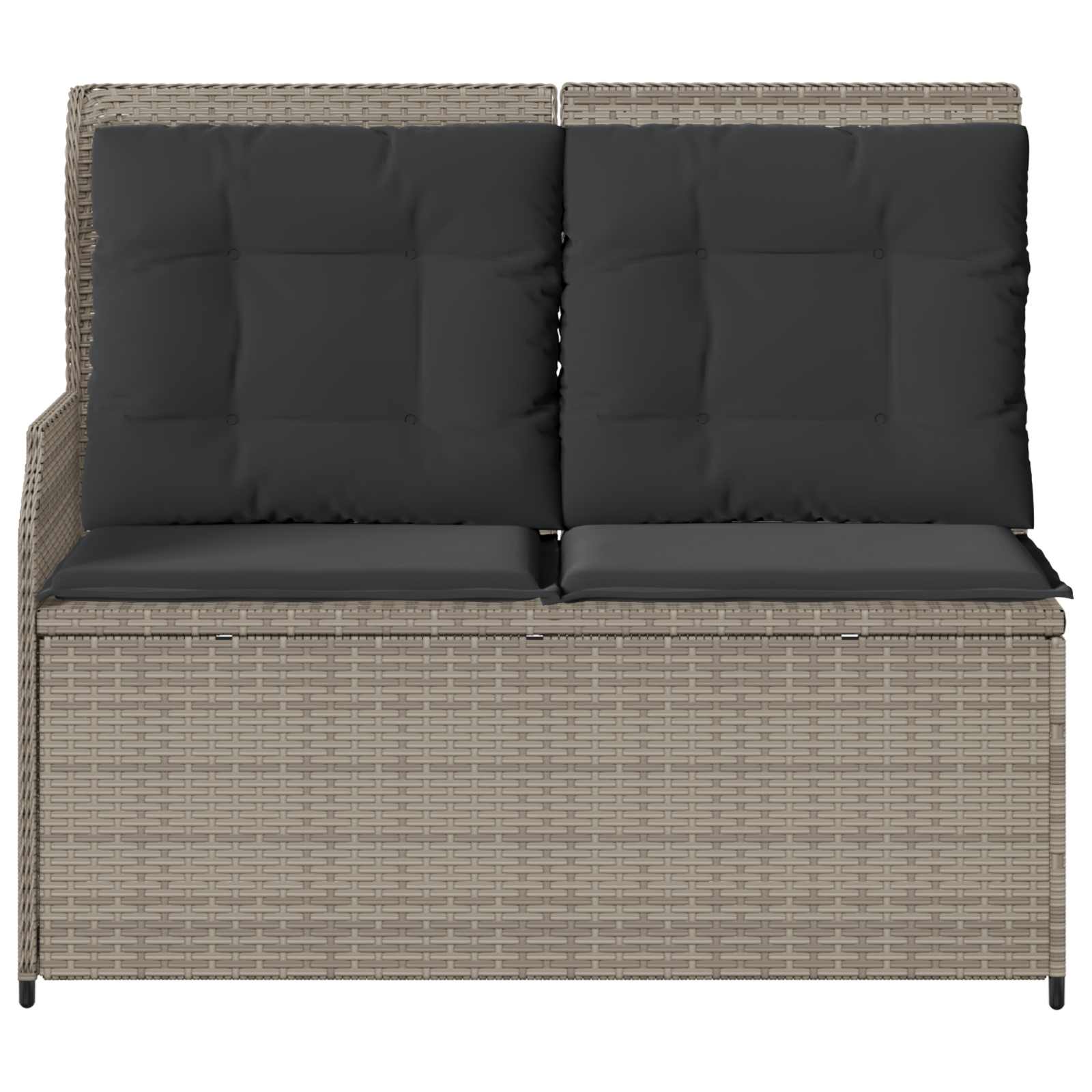 Banc de jardin Gris clair polyrotin - XIOS