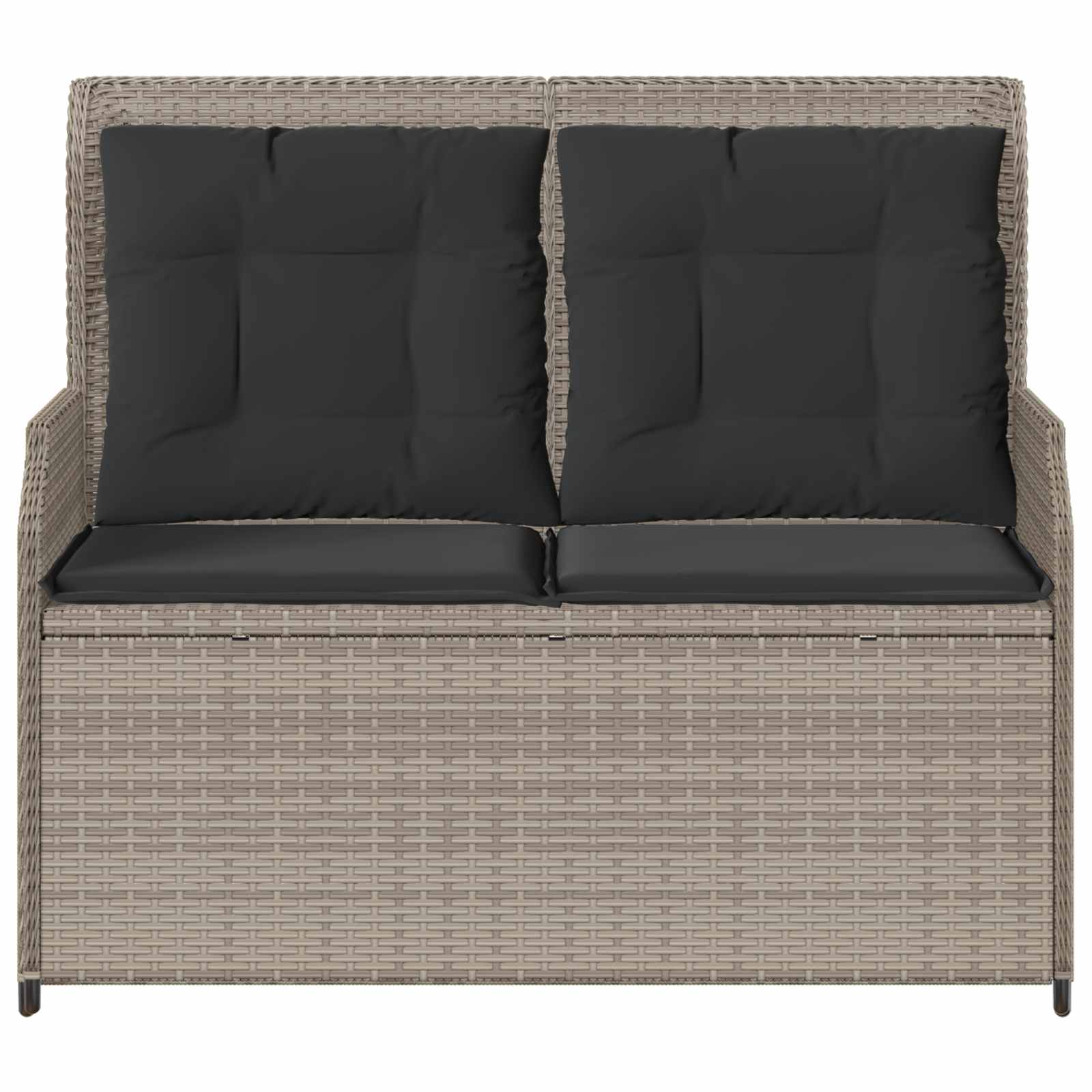 Banc de jardin Gris clair polyrotin - XIOS