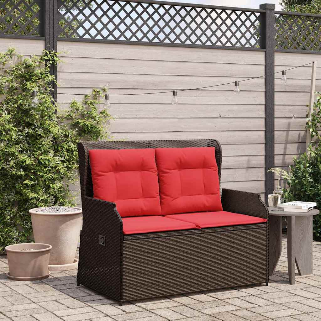 Banc de jardin Marron polyrotin - XIOS