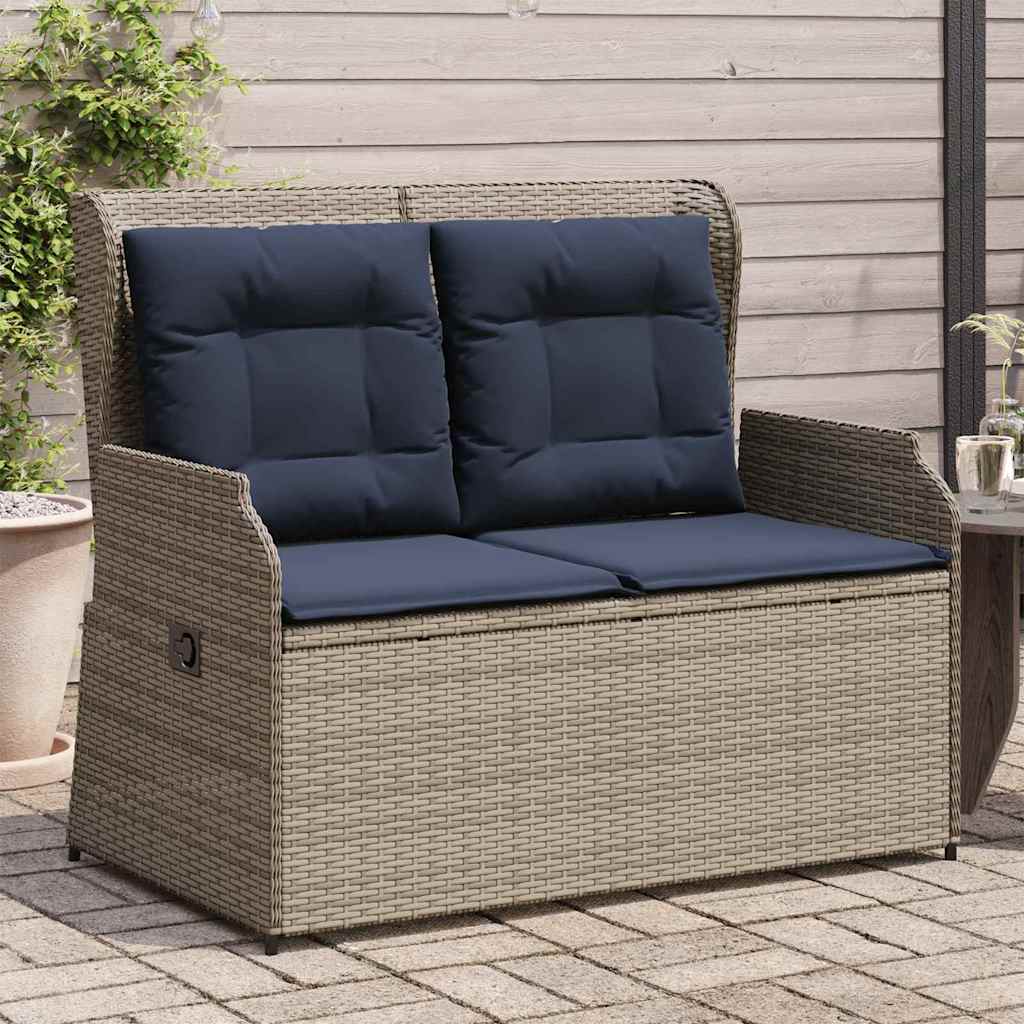 Banc de jardin Gris polyrotin - XIOS