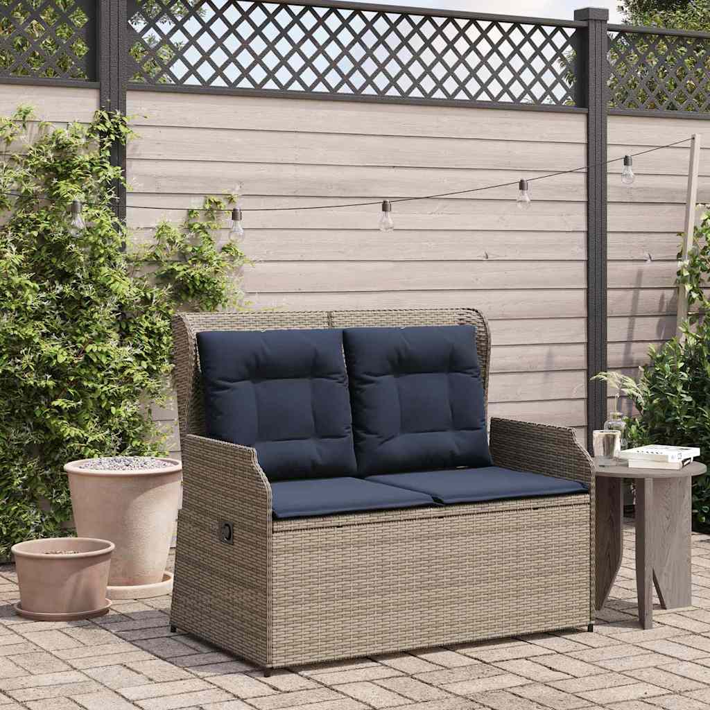 Banc de jardin Gris polyrotin - XIOS
