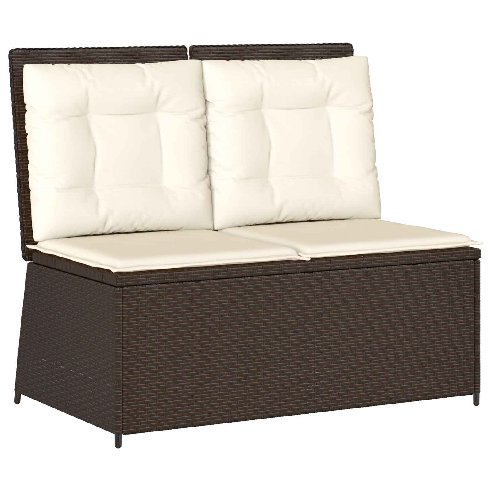 Banc de jardin Marron polyrotin - XIOS