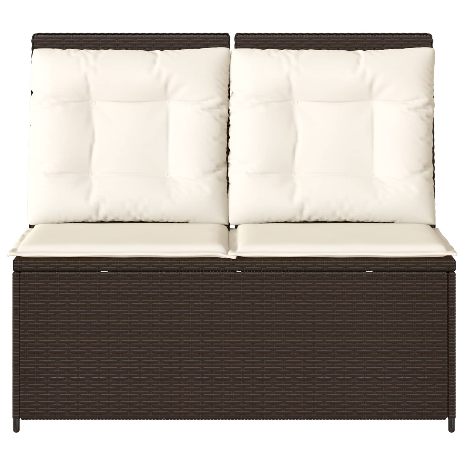 Banc de jardin Marron polyrotin - XIOS
