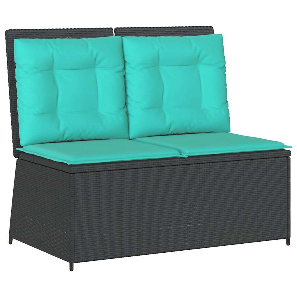 Banc de jardin Noir polyrotin - XIOS