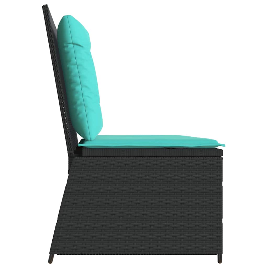 Banc de jardin Noir polyrotin - XIOS