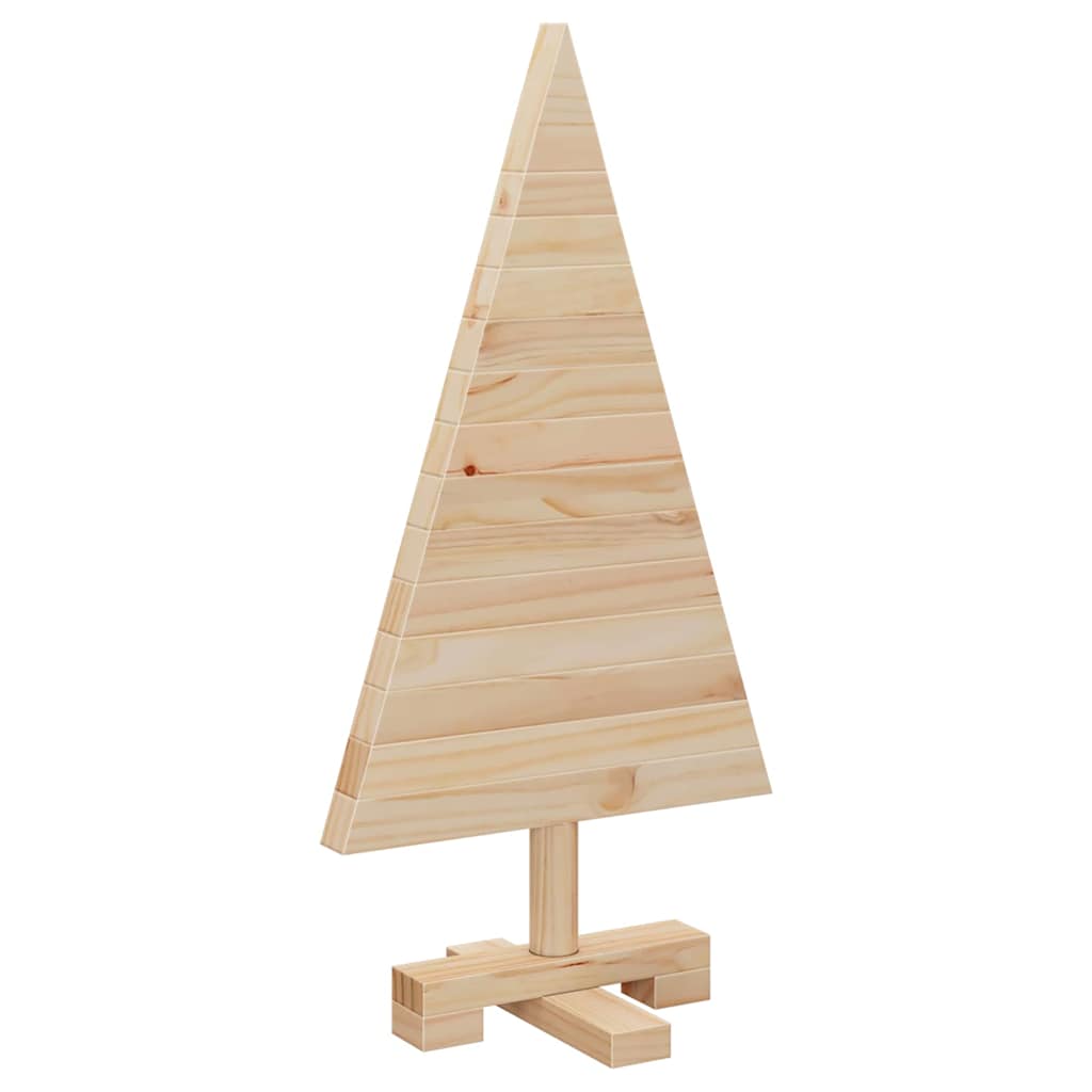 Arbres de Noël avec support Naturel 60 cm Bois massif en pin - XIOS