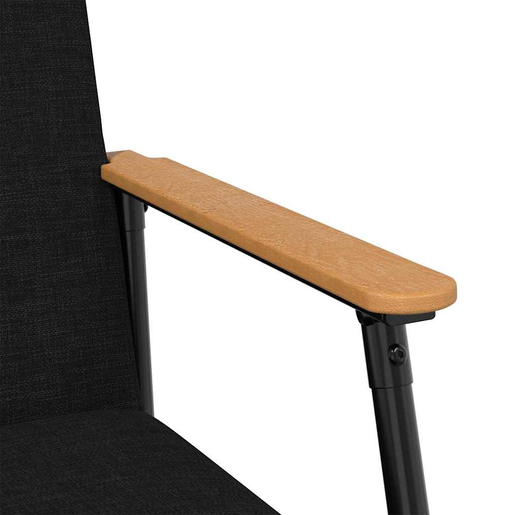 fauteuil Noir 59 x 75 x 78 cm tissu - XIOS