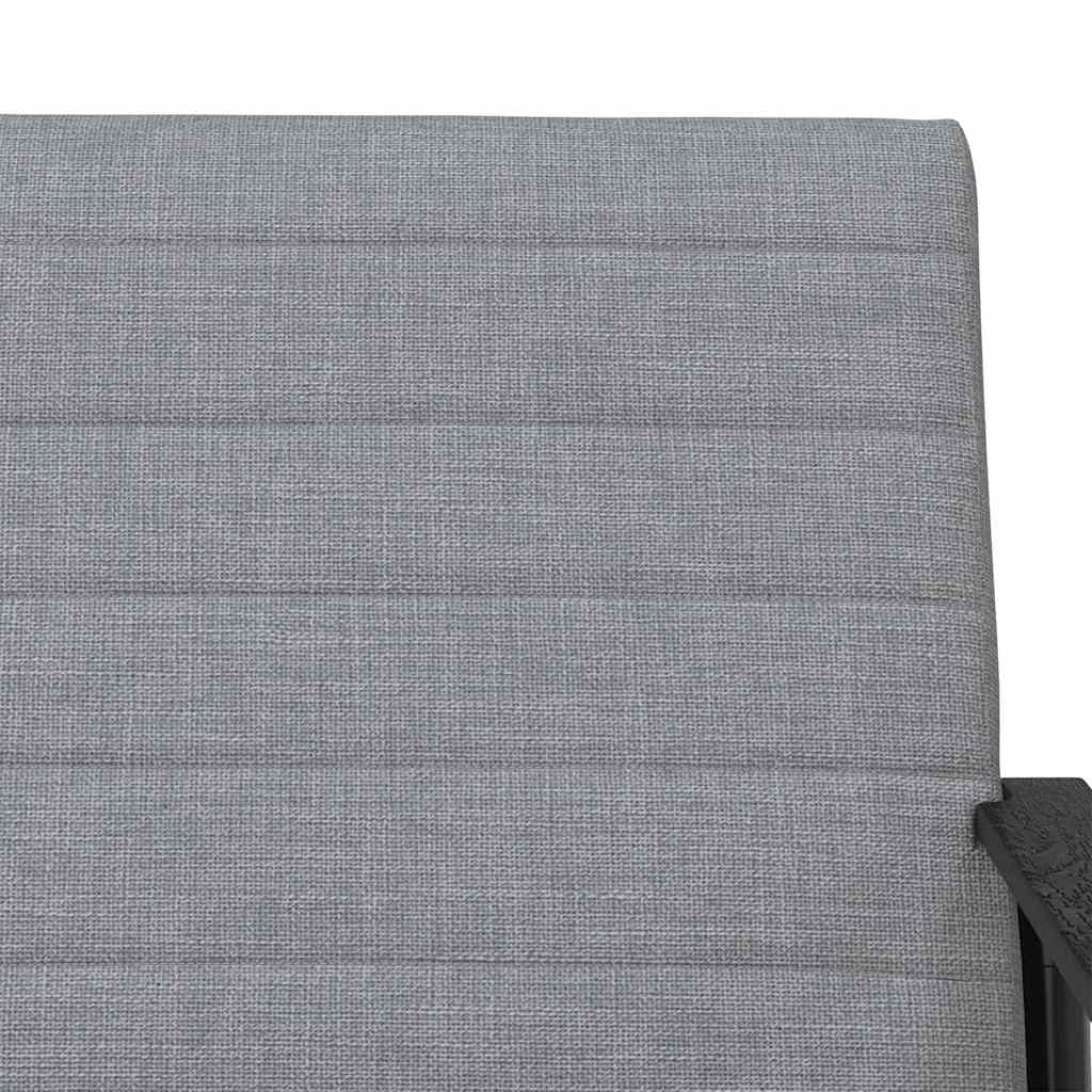 fauteuil Gris clair 59 x 75 x 78 cm tissu - XIOS