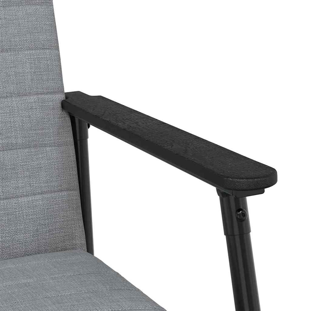 fauteuil Gris clair 59 x 75 x 78 cm tissu - XIOS