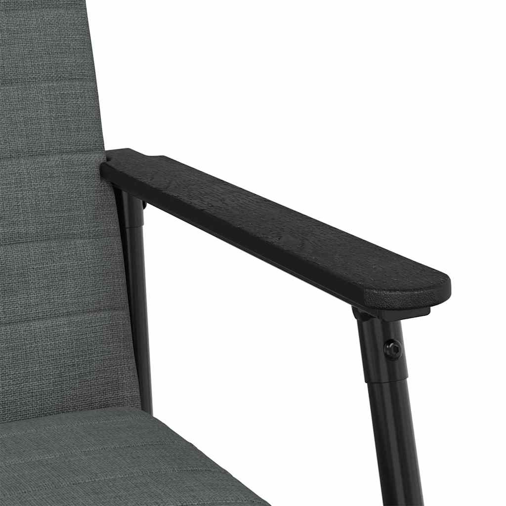 fauteuil Gris foncé 59 x 75 x 78 cm tissu - XIOS