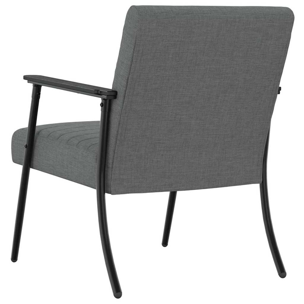 fauteuil Gris foncé 59 x 75 x 78 cm tissu - XIOS