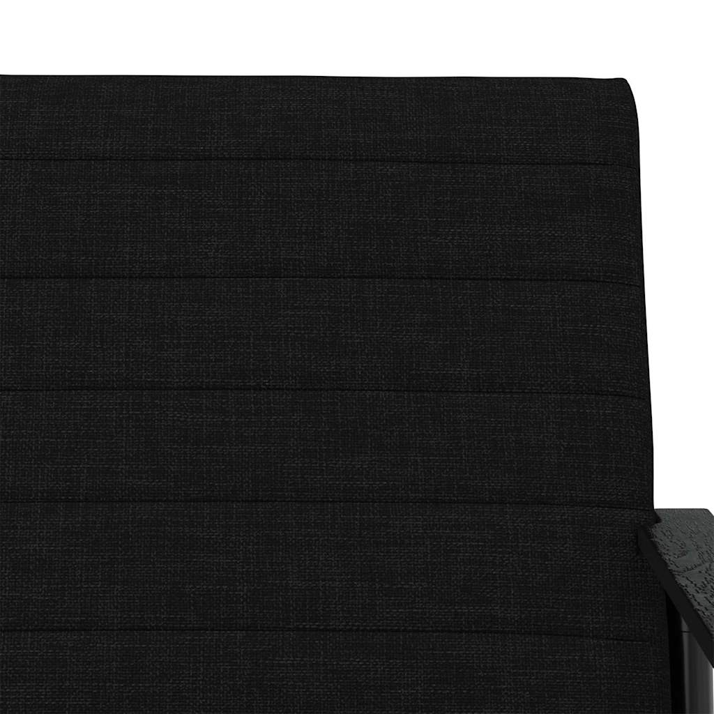 fauteuil Noir 59 x 75 x 78 cm tissu - XIOS