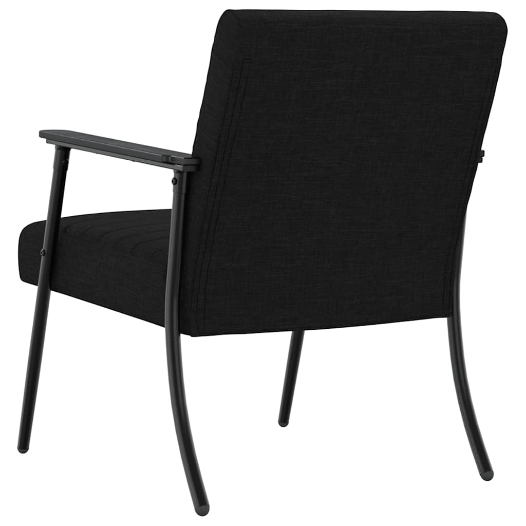 fauteuil Noir 59 x 75 x 78 cm tissu - XIOS