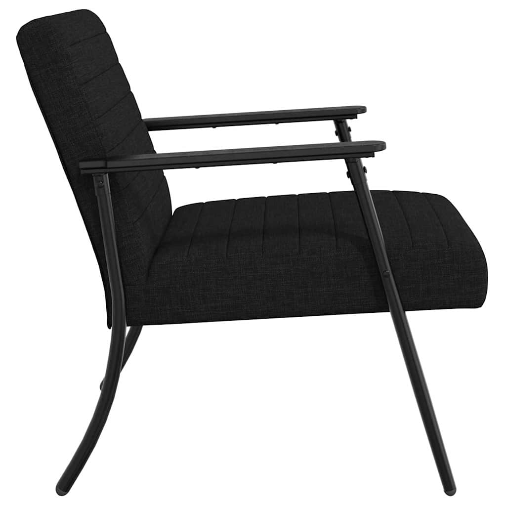 fauteuil Noir 59 x 75 x 78 cm tissu - XIOS