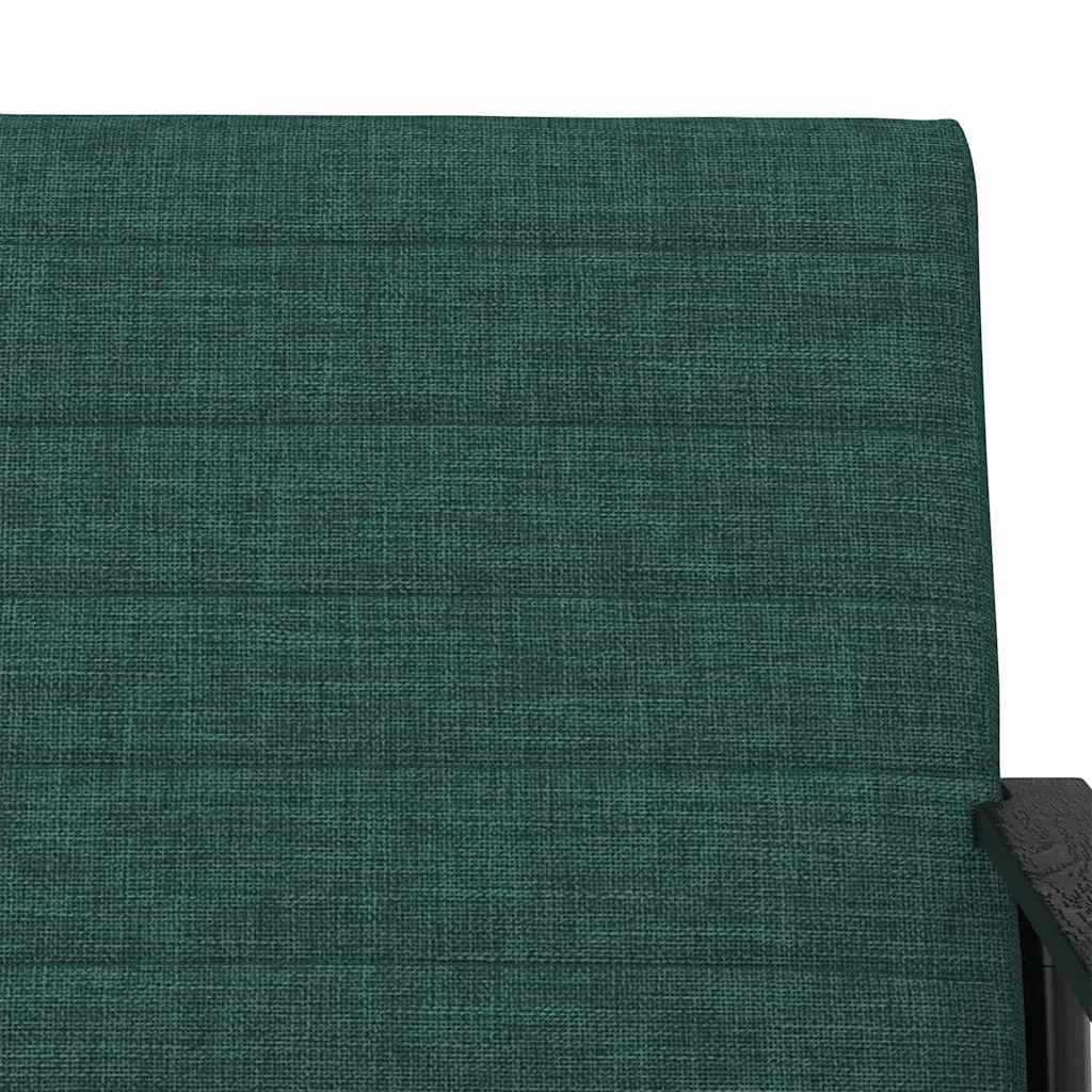 fauteuil Vert foncé 59 x 75 x 78 cm tissu - XIOS