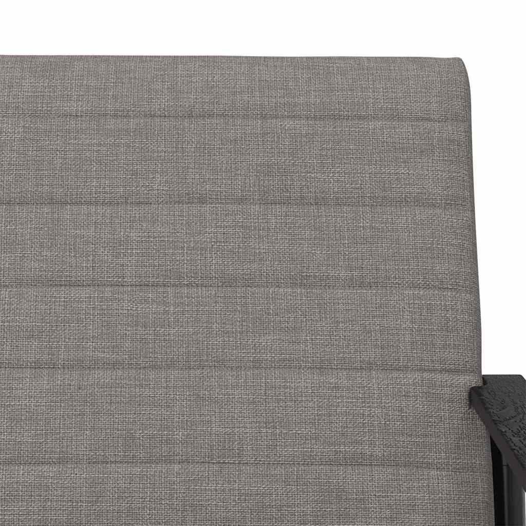 fauteuil Taupe 59 x 75 x 78 cm tissu - XIOS