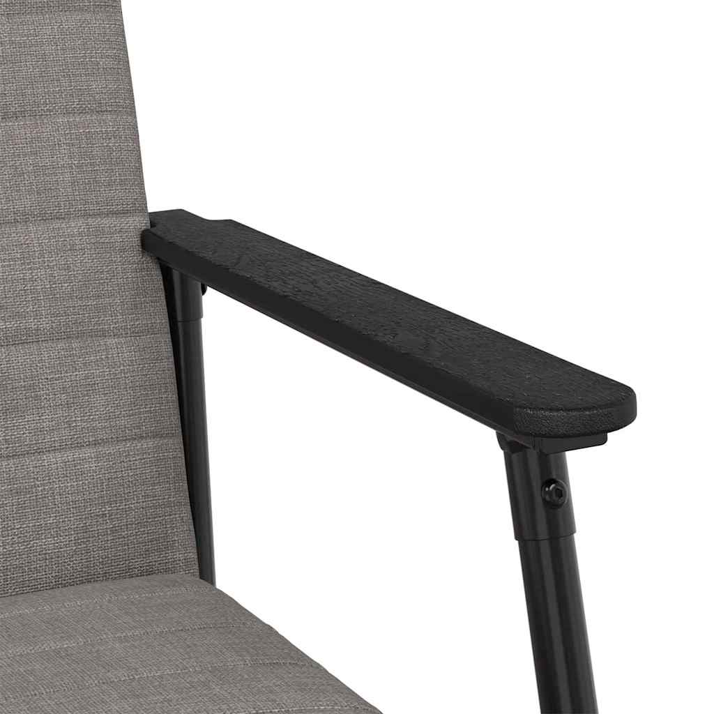 fauteuil Taupe 59 x 75 x 78 cm tissu - XIOS