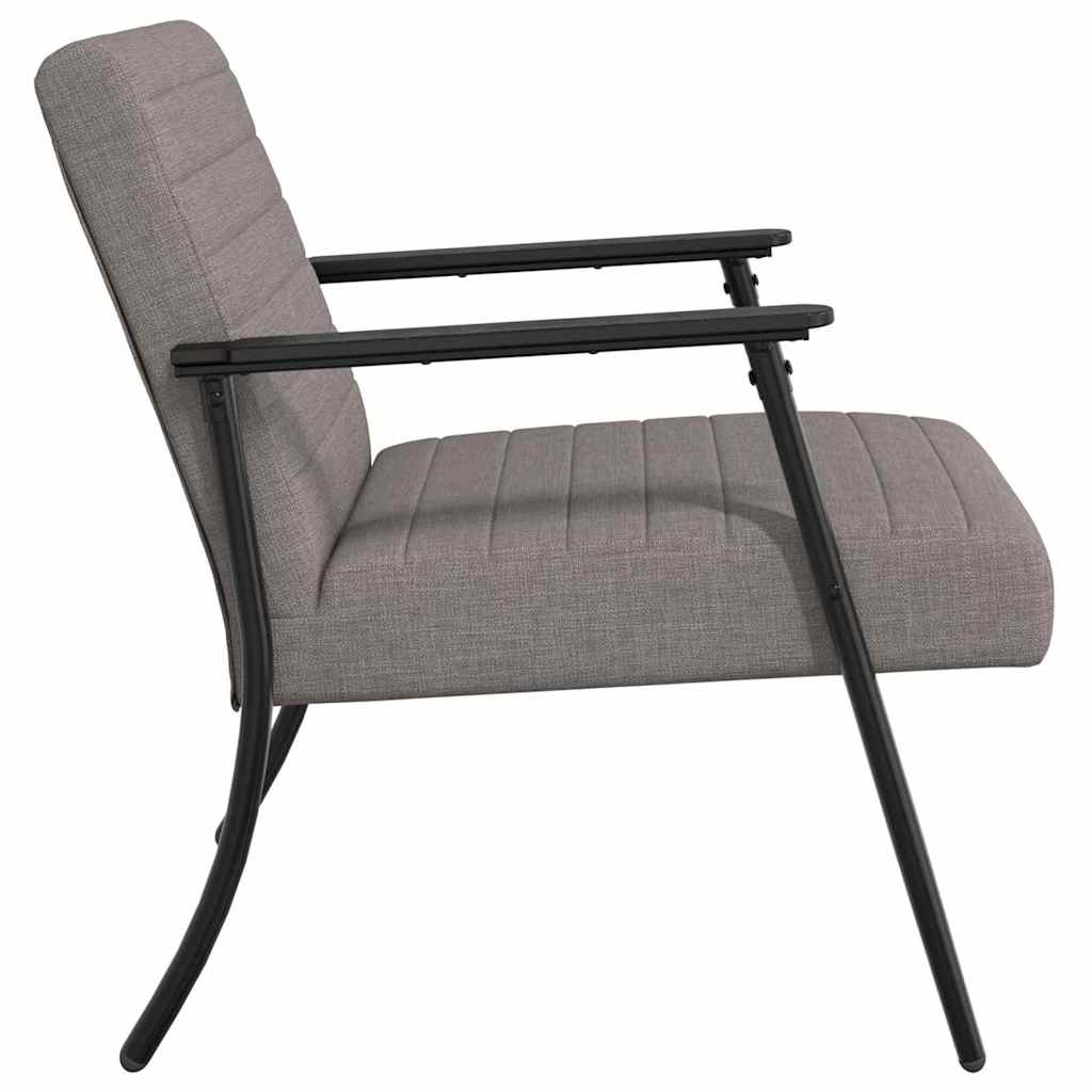 fauteuil Taupe 59 x 75 x 78 cm tissu - XIOS