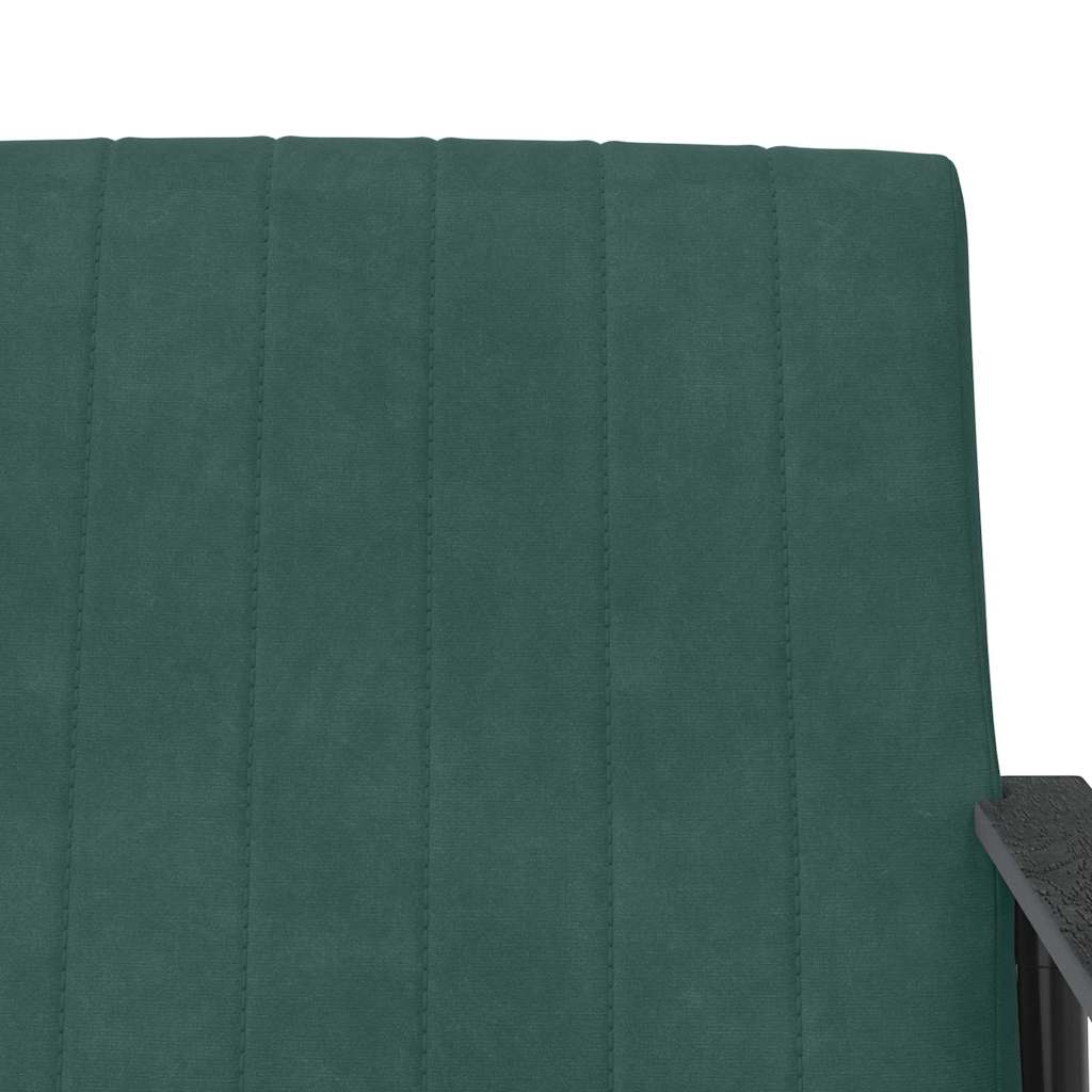 fauteuil Vert foncé 59 x 75 x 78 cm Velours - XIOS