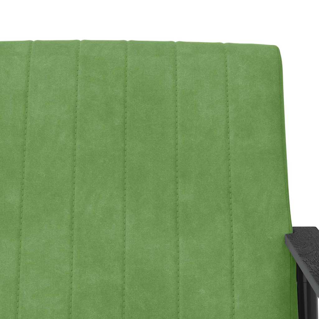 fauteuil Vert clair 59 x 75 x 78 cm Velours - XIOS