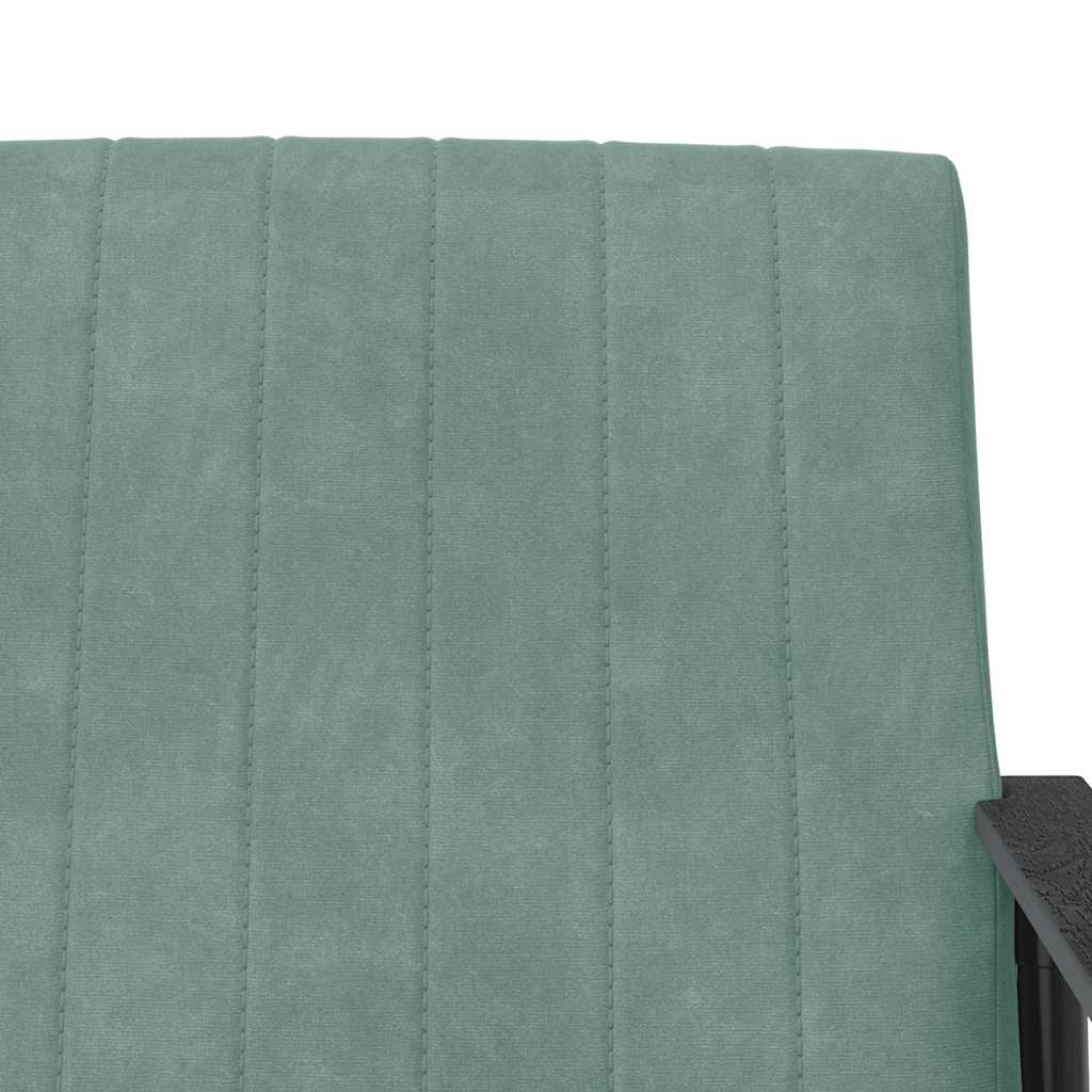 fauteuil Vert Mer 59 x 75 x 78 cm Velours - XIOS