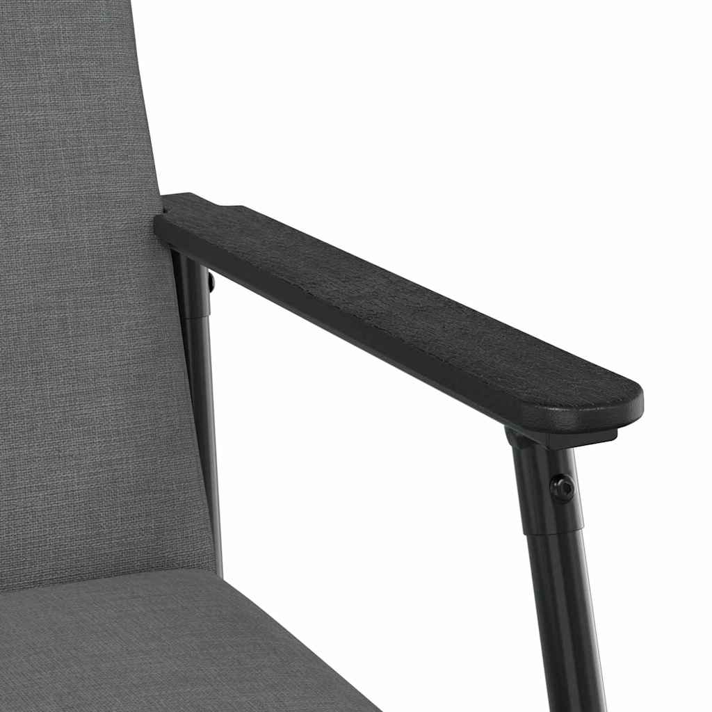 fauteuil Gris foncé 59 x 75 x 78 cm tissu - XIOS