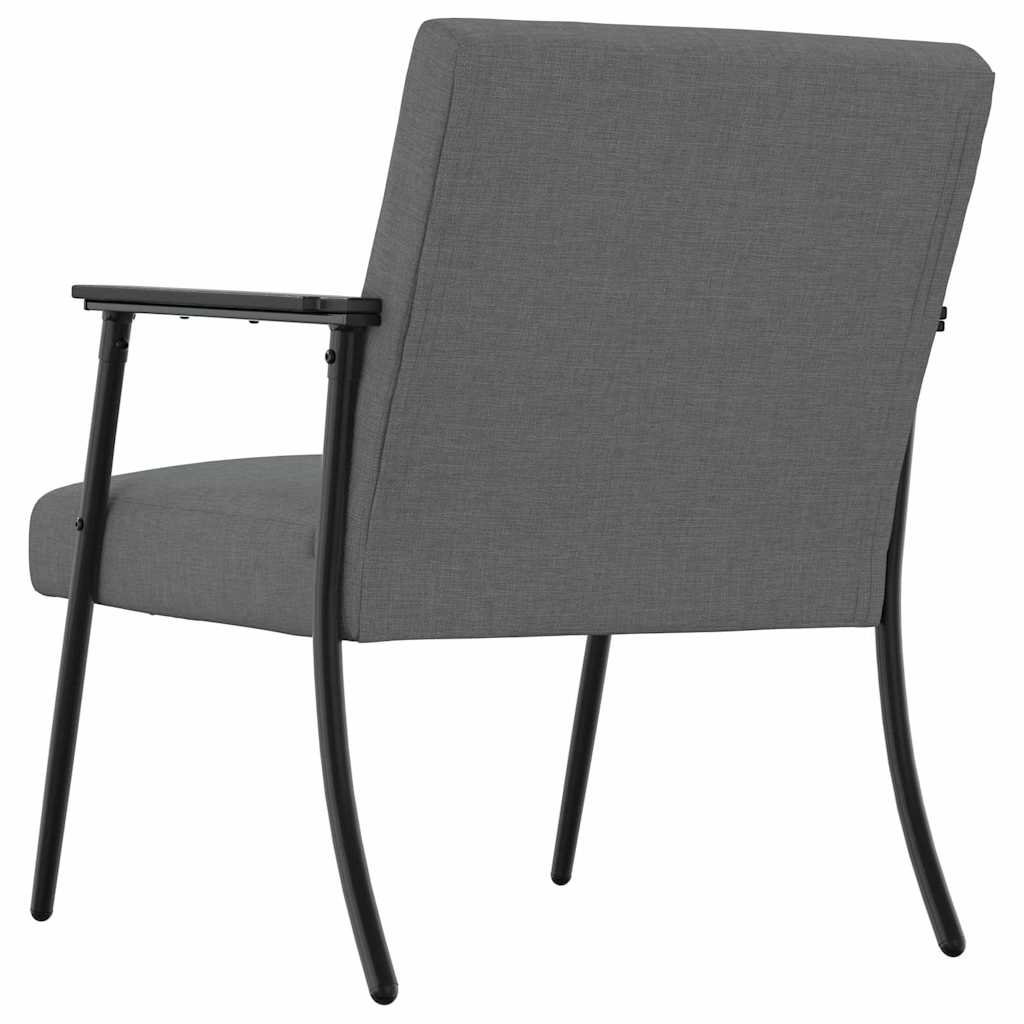 fauteuil Gris foncé 59 x 75 x 78 cm tissu - XIOS