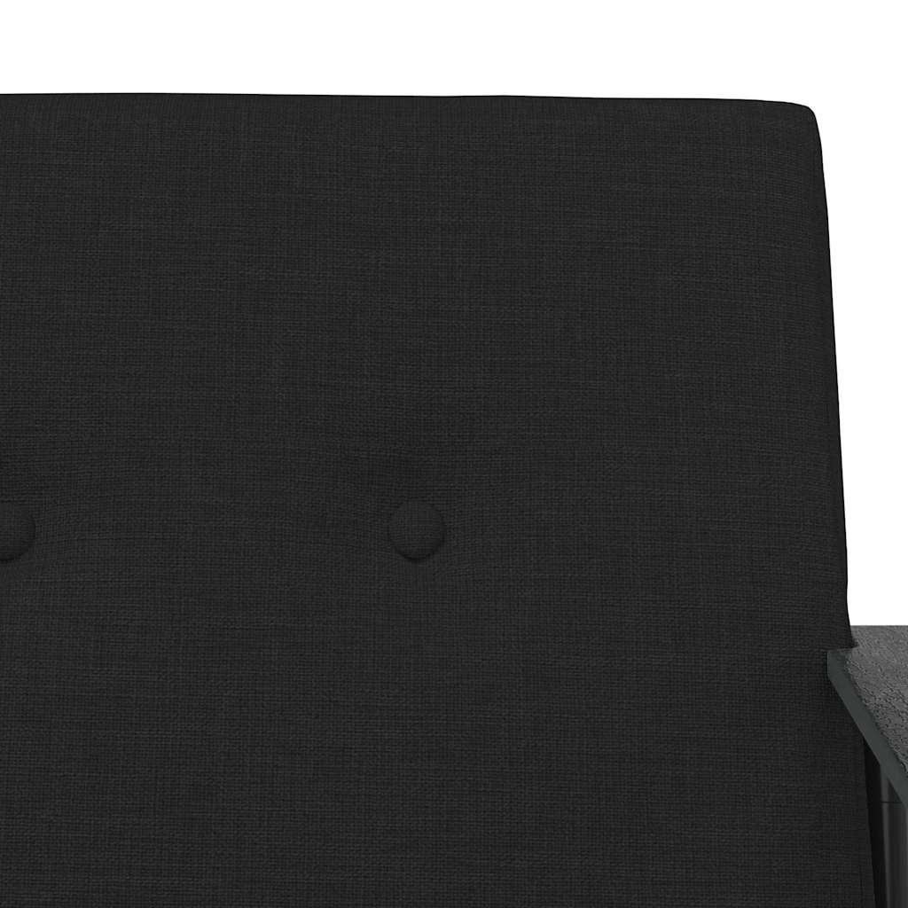 fauteuil Noir 59 x 75 x 78 cm tissu - XIOS