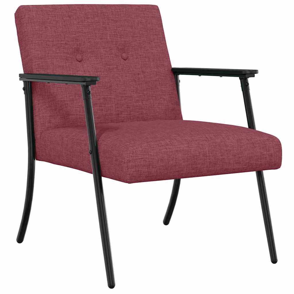 fauteuil Bordeaux 59 x 75 x 78 cm tissu - XIOS