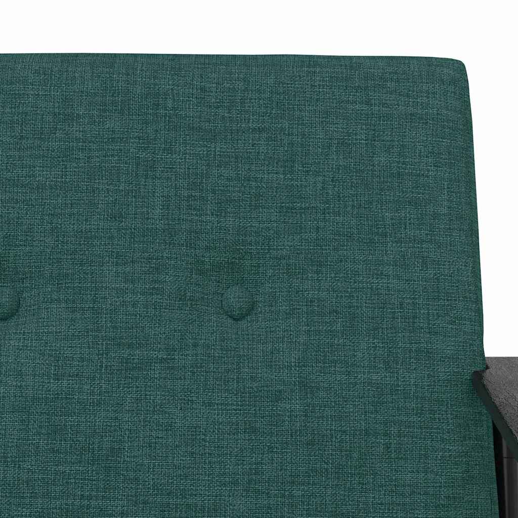 fauteuil Vert foncé 59 x 75 x 78 cm tissu - XIOS