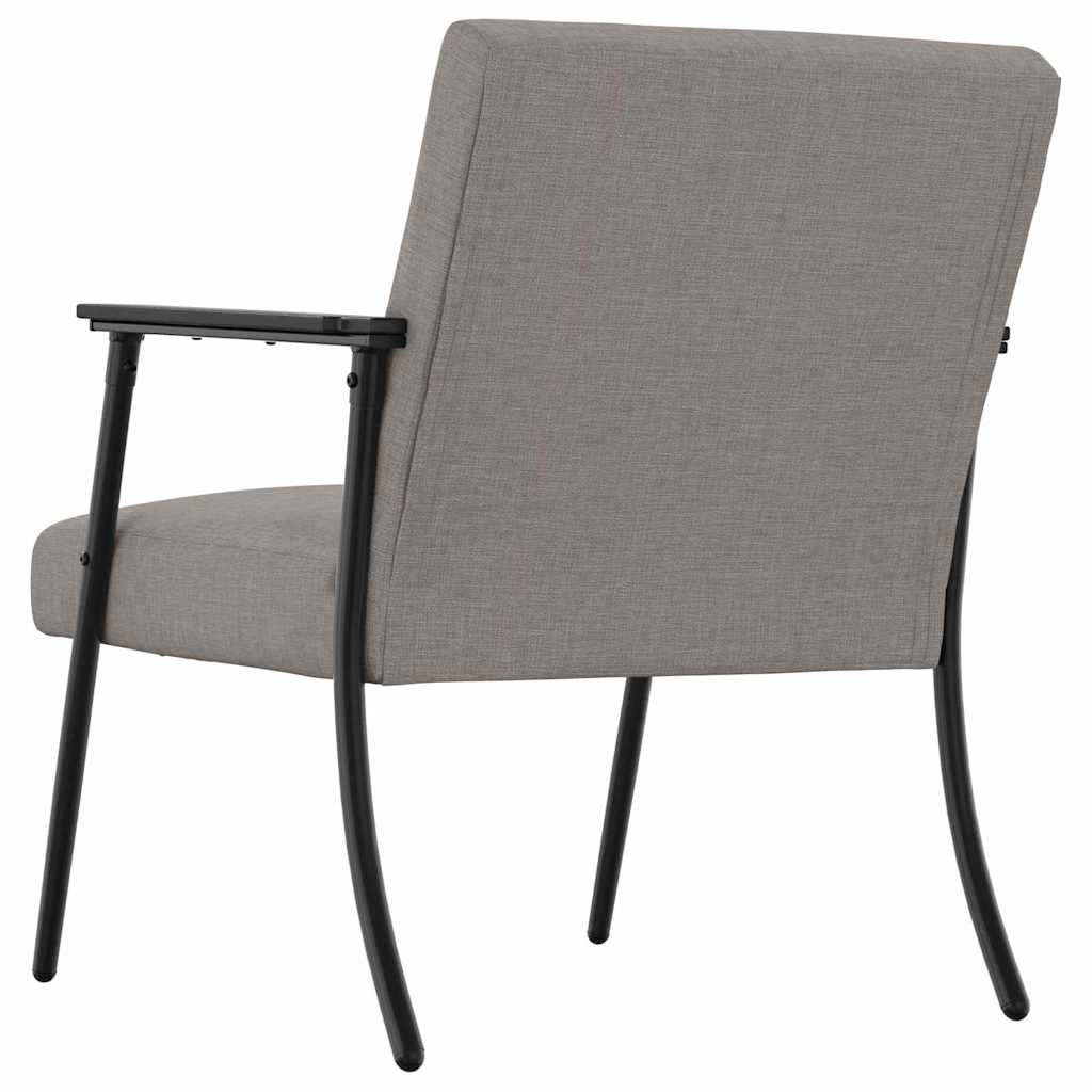 fauteuil Taupe 59 x 75 x 78 cm tissu - XIOS