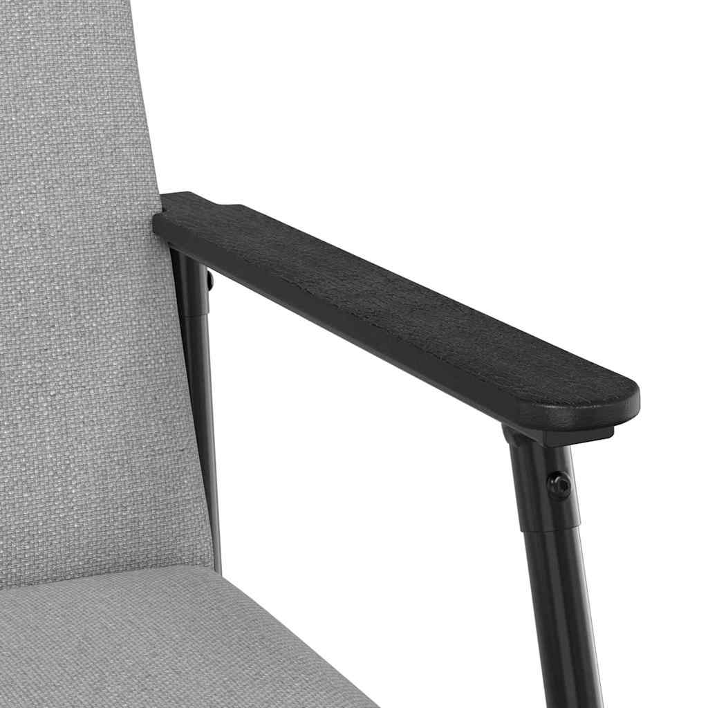 fauteuil Gris nuage 59 x 75 x 78 cm tissu - XIOS