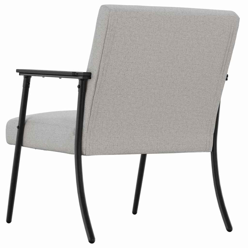 fauteuil Gris nuage 59 x 75 x 78 cm tissu - XIOS
