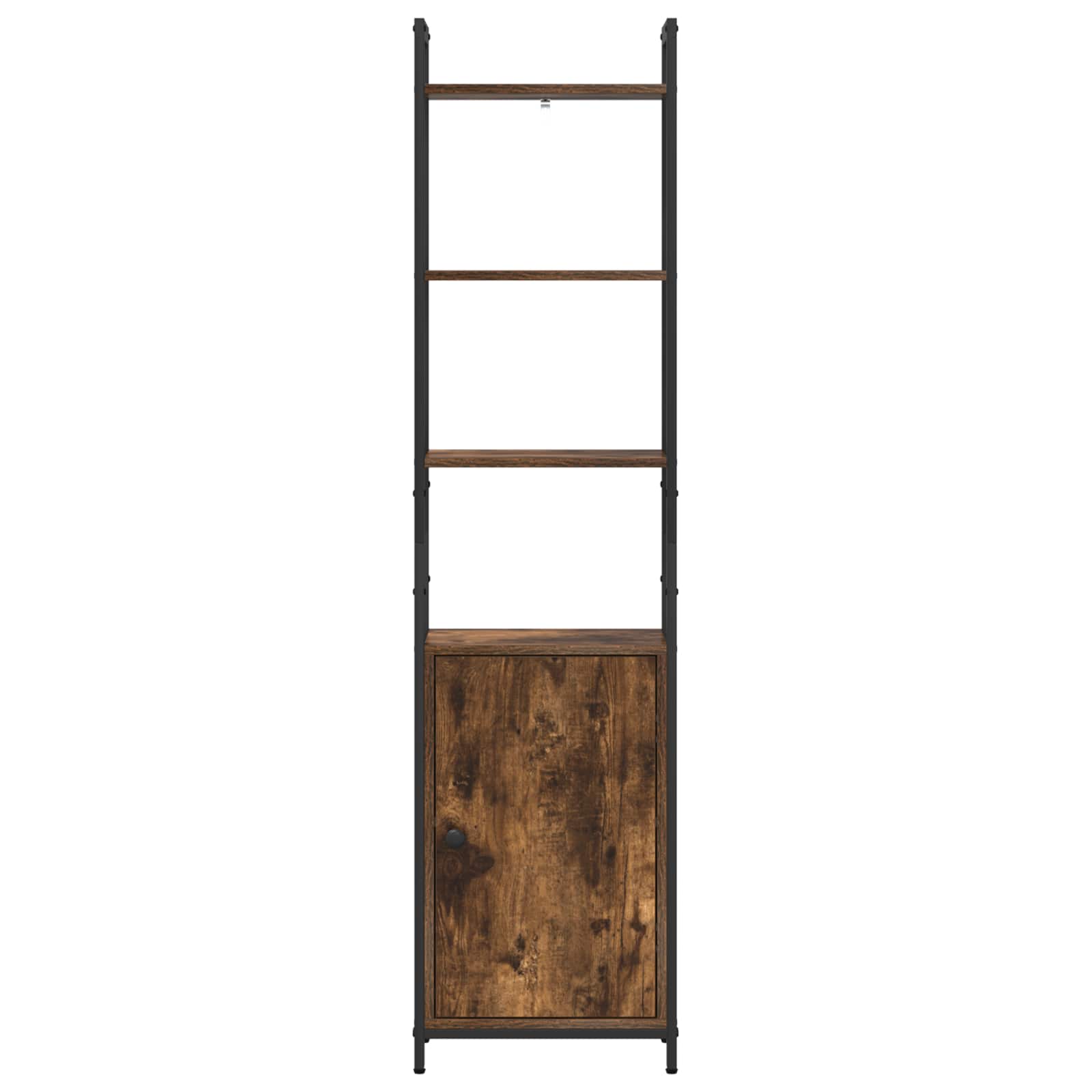 Bibliothèque Chêne fumé 40 x 24 x 161 cm Bois d'ingénierie - XIOS