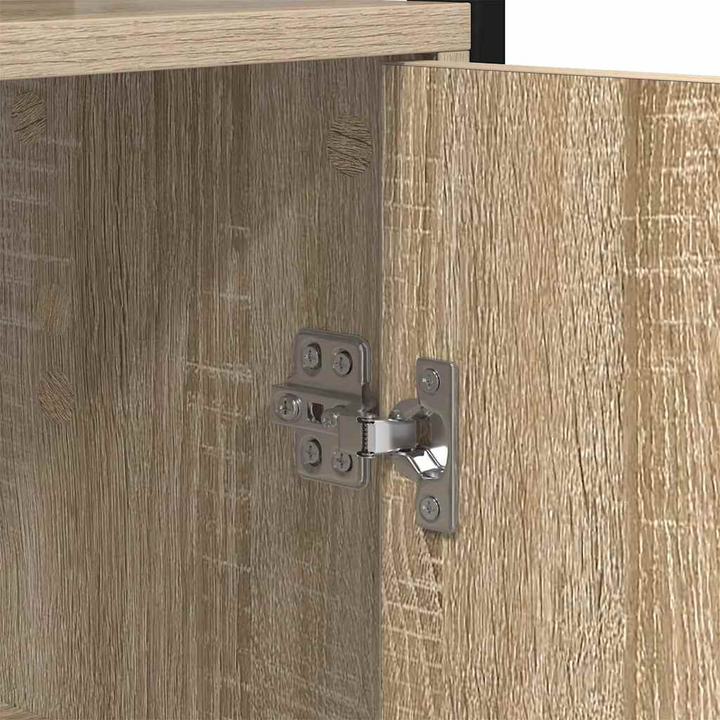 Bibliothèque Chêne Sonoma 60 x 24 x 161 cm Bois d'ingénierie - XIOS