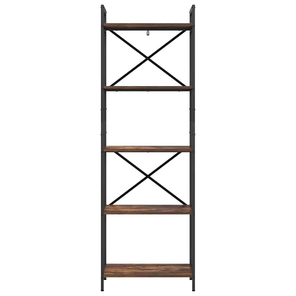 Étagère Chêne fumé 56 x 34 x 171 cm Bois d'ingénierie - XIOS