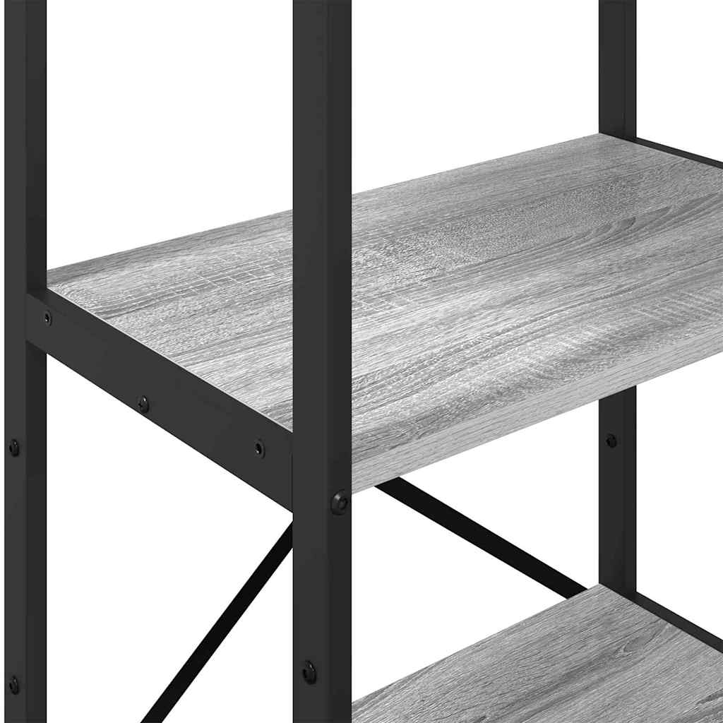 Étagère Gris Sonoma 56 x 34 x 133,5 cm Bois d'ingénierie - XIOS