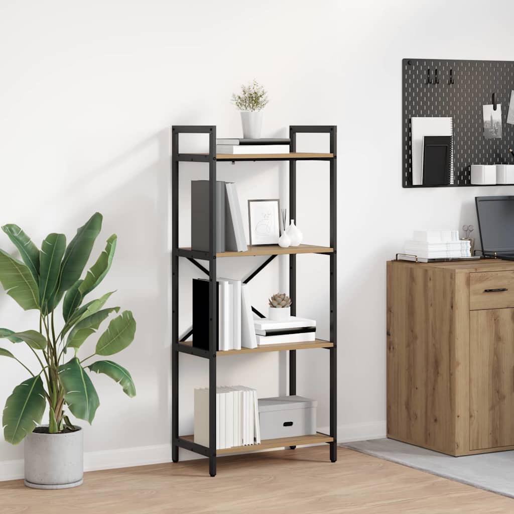 Étagère Chêne artisanal 56 x 34 x 133,5 cm Bois d'ingénierie - XIOS