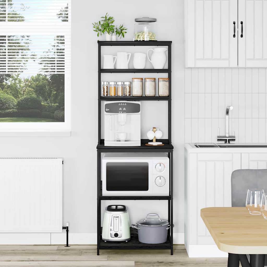 Étagère de cuisine Chêne noir 60 x 40 x 168 cm - XIOS