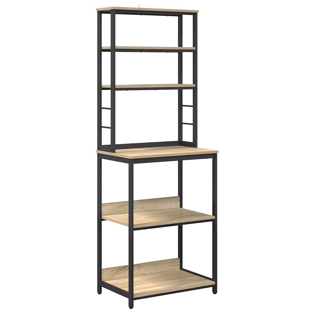 Étagère de cuisine Chêne Sonoma 60 x 40 x 168 cm - XIOS