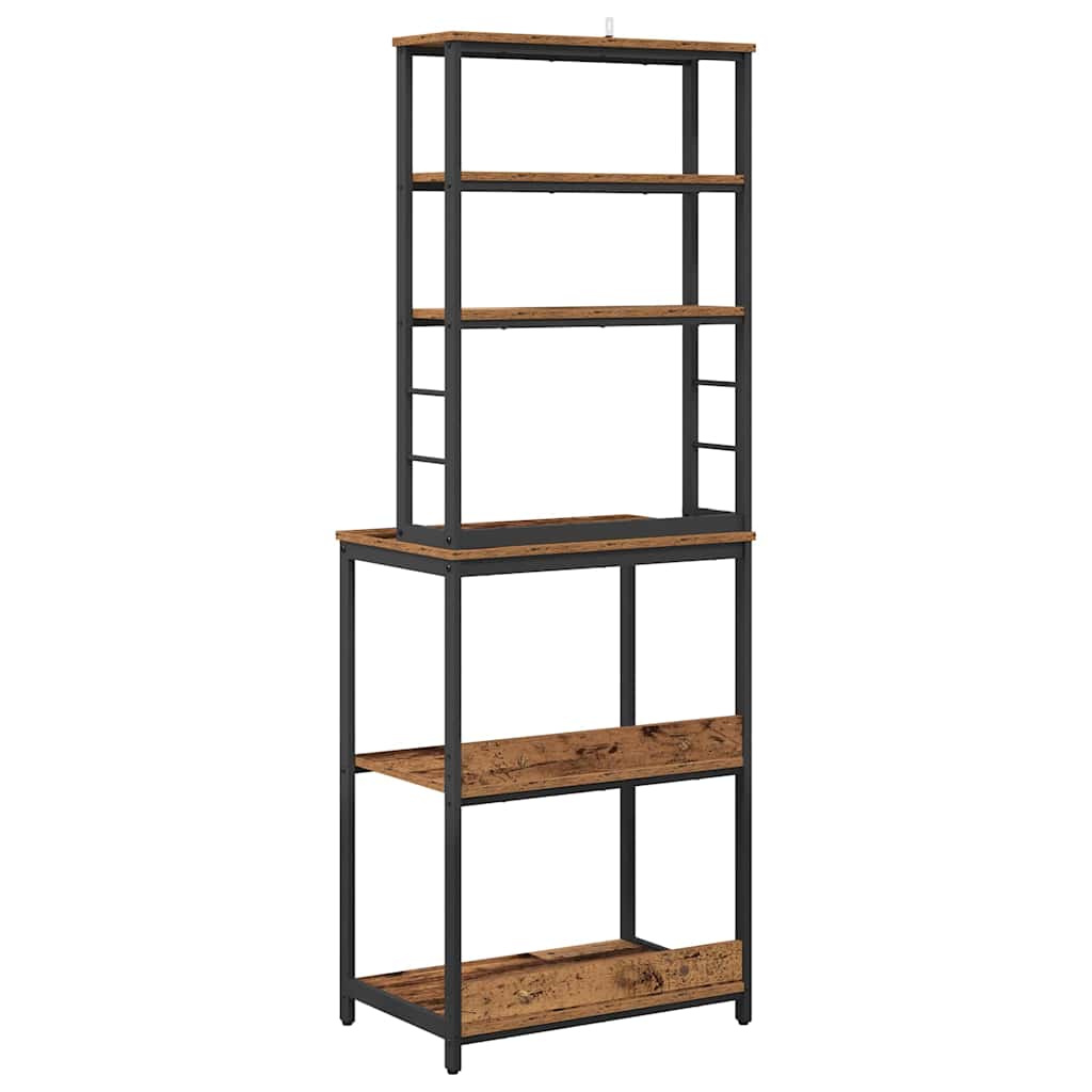 Étagère de cuisine Bois Ancien 60 x 40 x 168 cm - XIOS