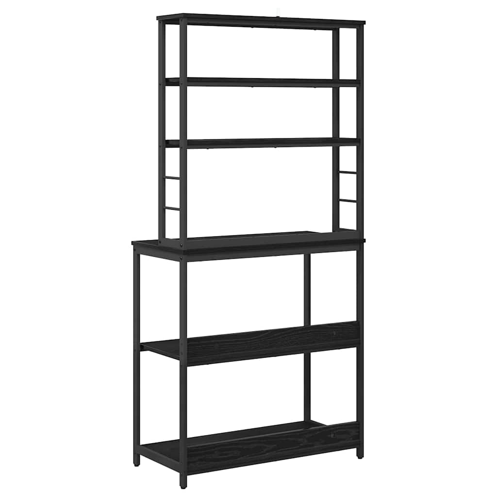 Étagère de cuisine Chêne noir 80 x 40 x 168 cm - XIOS