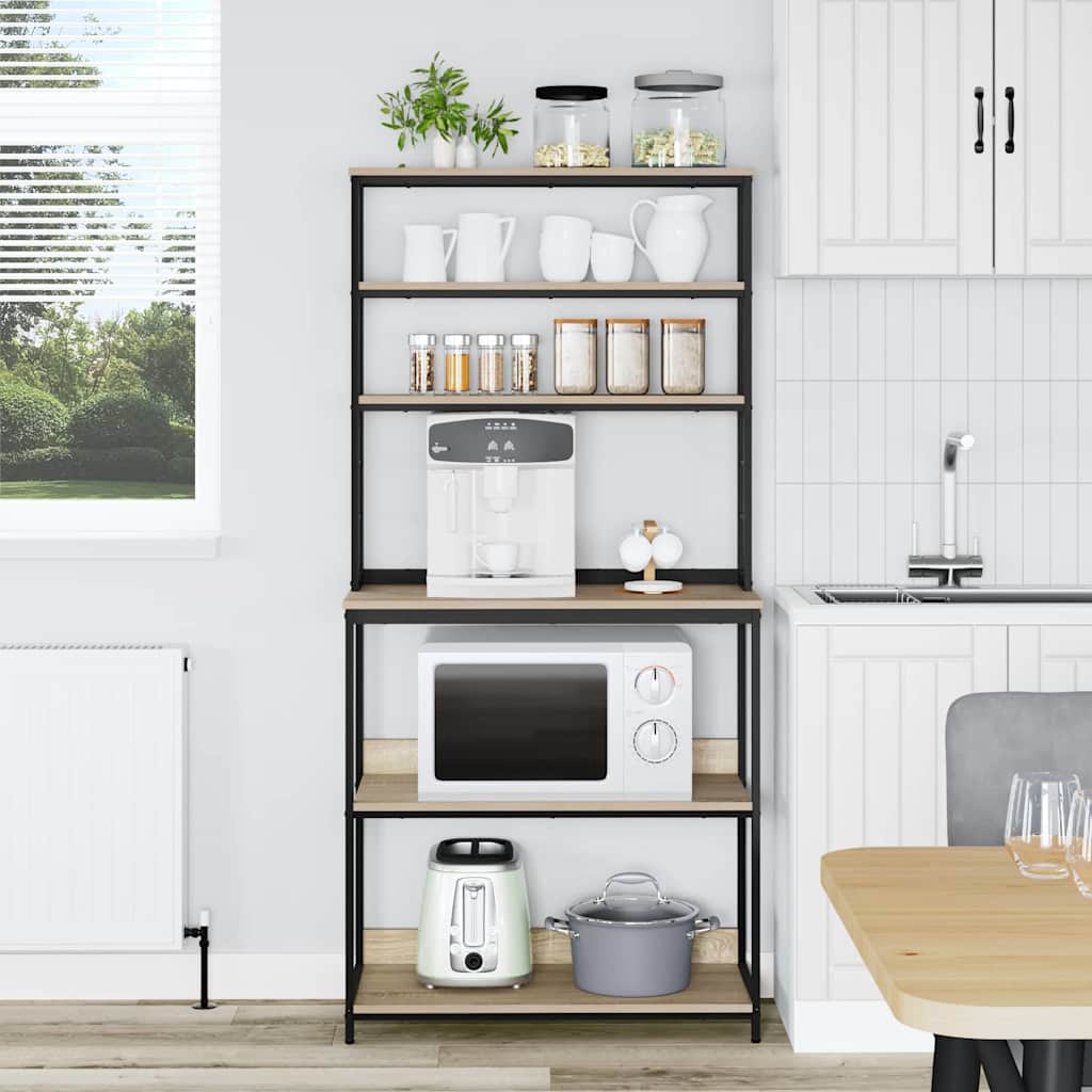 Étagère de cuisine Chêne Sonoma 80 x 40 x 168 cm - XIOS