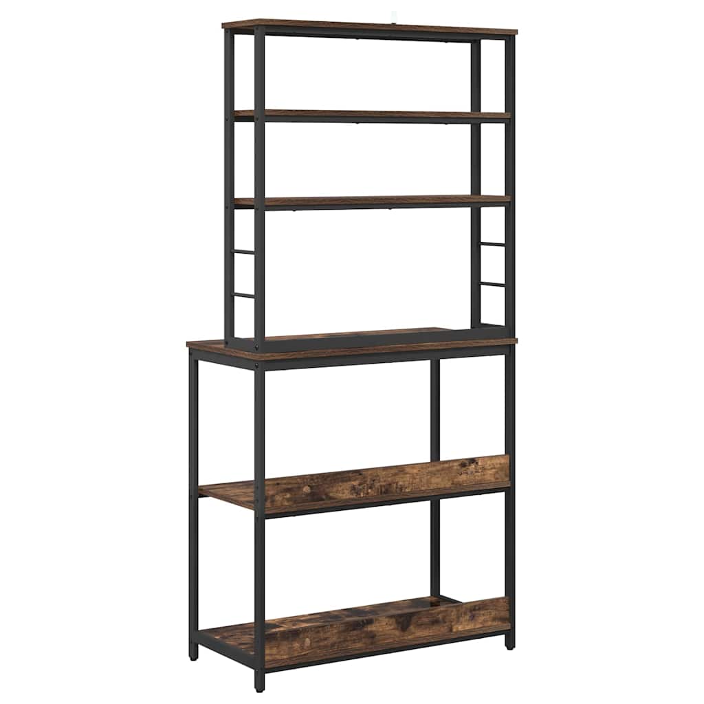 Étagère de cuisine Chêne fumé 80 x 40 x 168 cm - XIOS