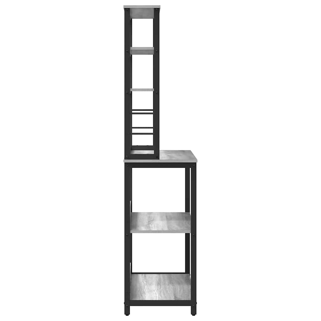 Étagère de cuisine Gris Sonoma 80 x 40 x 168 cm - XIOS