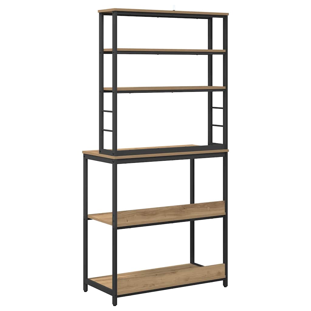 Étagère de cuisine Chêne artisanal 80 x 40 x 168 cm - XIOS