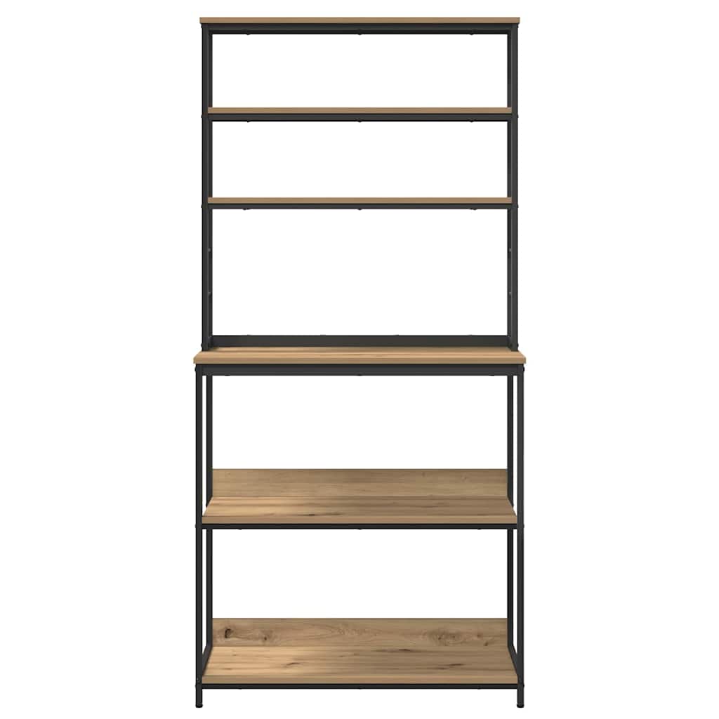 Étagère de cuisine Chêne artisanal 80 x 40 x 168 cm - XIOS