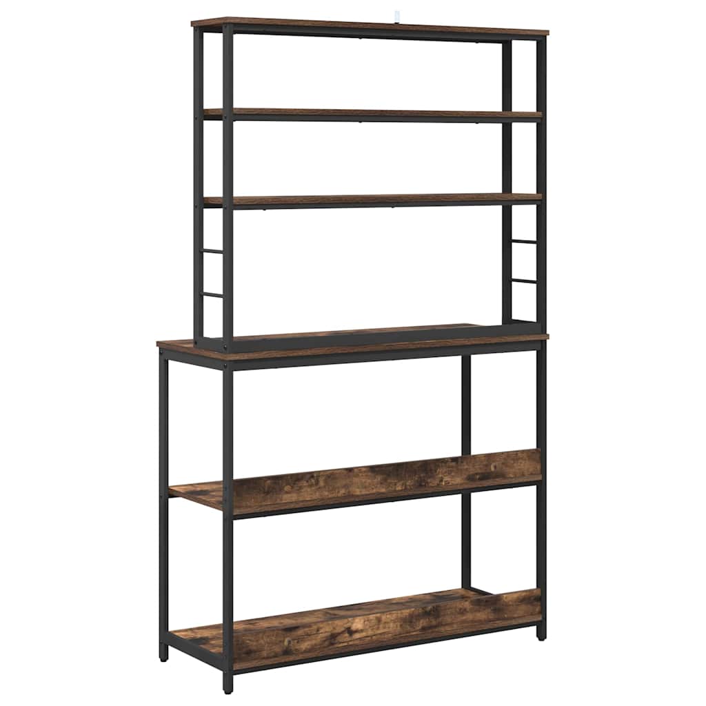 Étagère de cuisine Chêne fumé 100 x 40 x 168 cm - XIOS